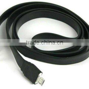 Flat Color Charge SYNC Micro USB Cable For Samsung HTC MOTO