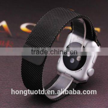 Black sports Magnetic Stainless Steel Smar Watch Band bracelet for men and women