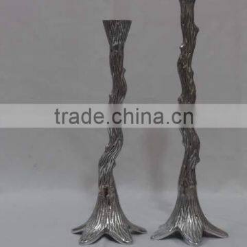 ALUMINIUM CANDLE STAND TREE STYLE