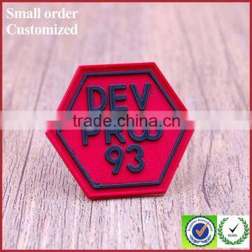 Shanghai red luxury suitcase silicone label with serial number label