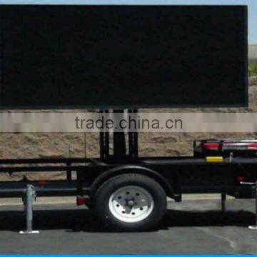 DIP /SMD P4 P6 P7 P8 P10 waterproof shockproo bus led display mobile led billboard trailer, mobile truck led tv screen