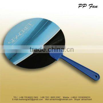 PP Hand Fan Customized Design