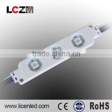 RGB 5050 LED module for advertisement box display Tri-color factory sale