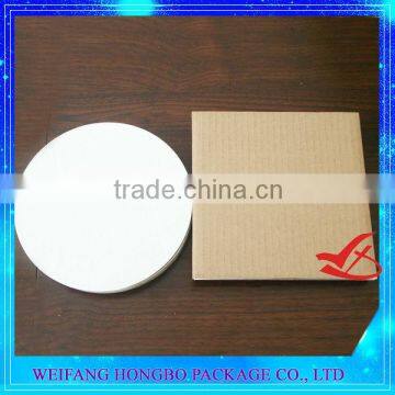 10" corrugated proof white cake circle 100/case