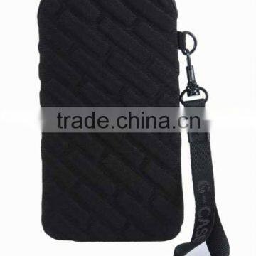 Neoprene G Case Black Universal Pouch for Iphone 4.7