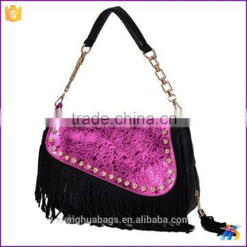 small ladies leather shoulder handbags women clutches with tassels online shop china