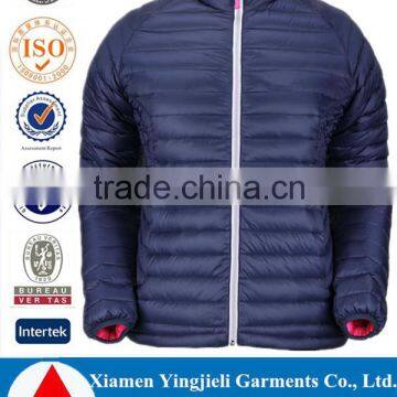 Custom made low MOQ ultralight winter warm womens down coats on sale