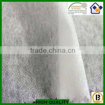 Polyester/Nylon silicone oil non woven fusible interlining fabric/adhesive interlining/entretela