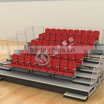 Ceremony Retractable Seating System Used Chair Telescopic Bleacher For Sale Quality Choice photo-3