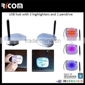 Illuminated Memo Pad With Usb Hub photo-6