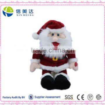 Christmas Singing and dancing Santa Claus plush toy