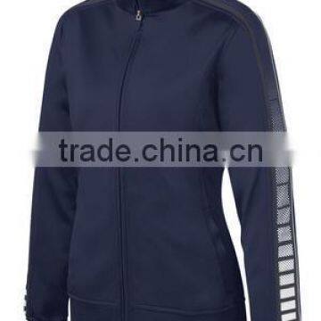 Ladies Dot Sublimation Tricot Track Jacket