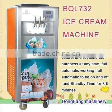 soft serve ice cream vending machine BQL732 icecream making machine