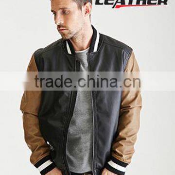 2015 new design man durable outdoor varsity man winter jacket