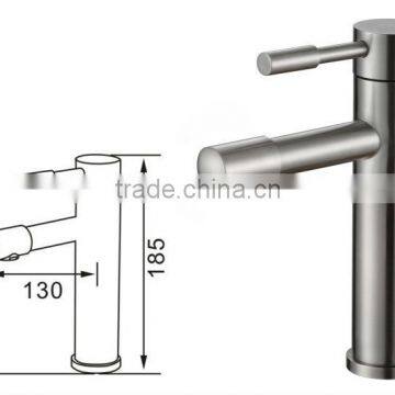 SUZAN(3308) Special design for the rotation head lead free SUS304 stainless steel wash basin faucet