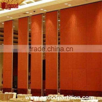 movable partition wall system with steel plate for high sound insulation