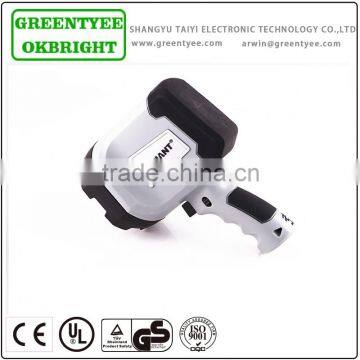 Powerful LED battery operated spotlight housing