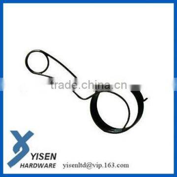 thick wire electrical torsion spring with bending end