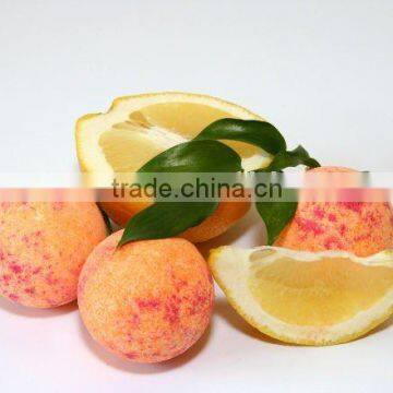 Grapefruit natural handmade Bath Bomb & Bath Fizzer