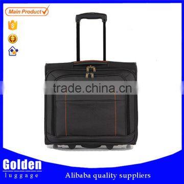 cheap 600d polyester cabin size trolley bag / laptop bag