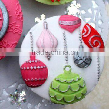 K-sun X-mas Silicone Mold Newest Fondant Mold for Cake Decorating Reposteria photo-2