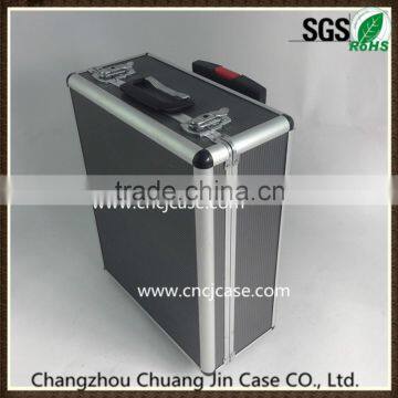 high quality aluminum luggage trolley case