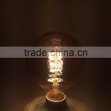 Vintage Bulb Lighting Globe Circle Wire G95,Decoration Globe Vintage Light Bulb G95 photo-3