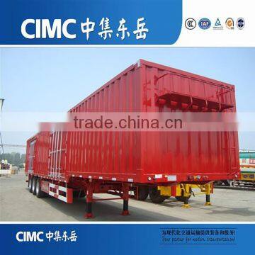 CIMC Van Body Truck Cargo Strong Box Semi Trailer