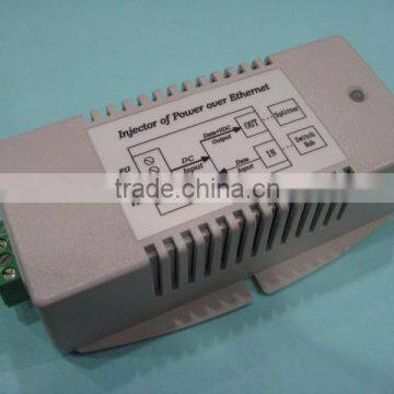 DC Input Gigabit High Power One Port PoE Injector