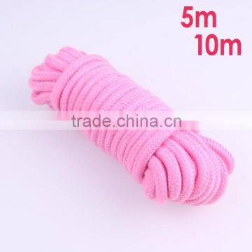 Soft Sexy Restraint Rope for Couple Fun Sex Toy Rope. Cotton Braided Rope