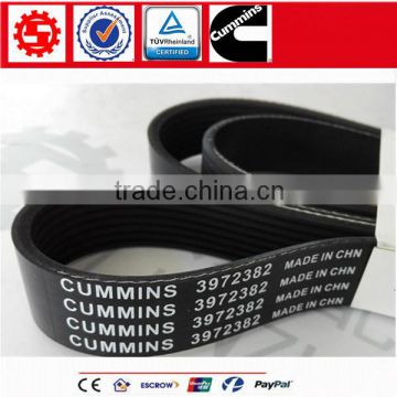 China hot sale high quality diesel engine cummins ISF belt 3972382, cummins V ribbed belt 3972382