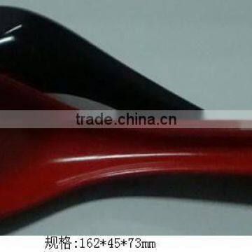 Melamine high quality two color plastic spoon