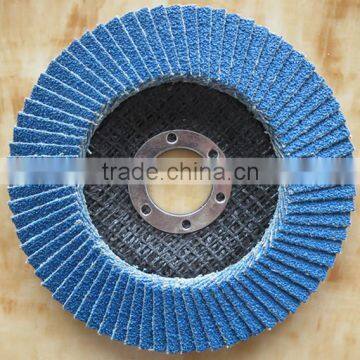 Zirconium Flap Disc for polishing Stainless, metal Zirconia flap disc