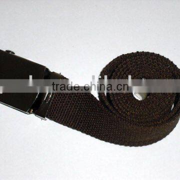 Dark Brown Web Belt photo-1