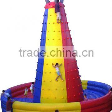 2013 Hot Sale inflatable climbing wall/inflatable climbing mountain