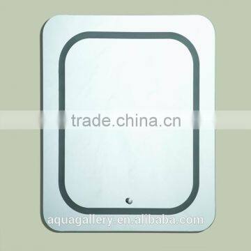 Unframed LED Bathroom Silver Mirror photo-4