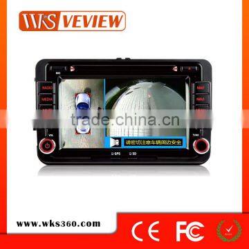 Universal 360 degree car security camera for vehicle