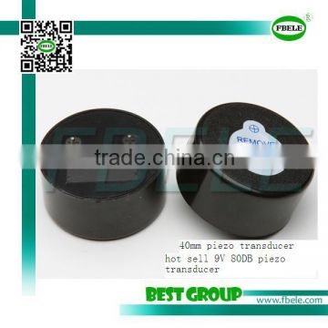 40mm hot sell 9V 80DB piezo transducer FBPB4020