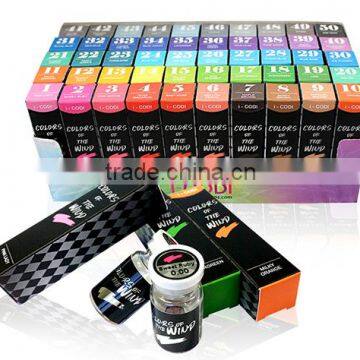 HOT Selling 50 Colors of the Wind Yearly Beauty Colored Eye Cosmetic Contact Lenses Wholesale Quality Choice photo-5