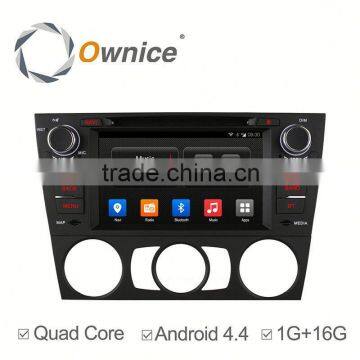 7'' Ownice Android 4.4 quad core car gps for bmw e90e91/e92/e93 support iphone ipod