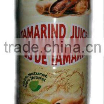 Canned Natural Tamarind Juice OEM private label