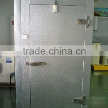 Hinged cold room doors