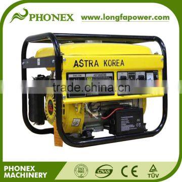 7.5hp genearator for sale ASTRA KOREA 3800 Petrol Generator 3.5kva petrol generator
