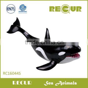 Recur killer whale toy sea animal toy mini dolphin toy