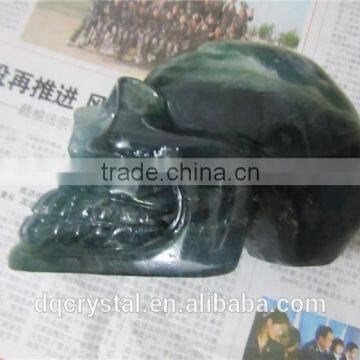 Hote Sale Engraving Carving Type Hand Carved Lapis Lazuli Crystal Skulls for Sale photo-4