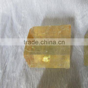 Beautiful High Quality Yellow Calcite Stone for Sale photo-2