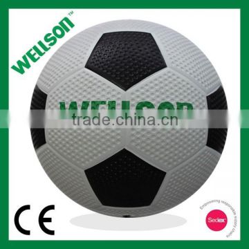 Golf surface rubber soccer ball