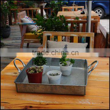 Cheap Rectangle Iron Pallet for Flower photo-4