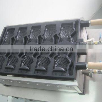 Wecan Machinery Wholesale Tayaiki Waffle Maker Fish Shape Machine Japanese Gas Tayaki Grill photo-2
