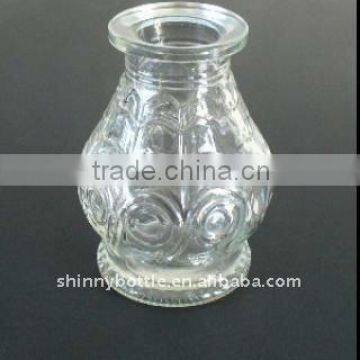 round shape candle glass jar for hotel